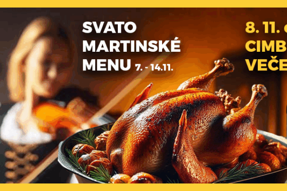 Svatomartinské menu 2025